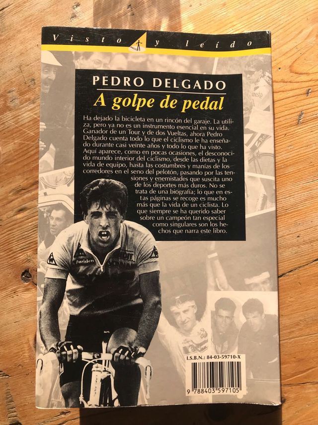 Pedro Delgado. A golpe de pedal