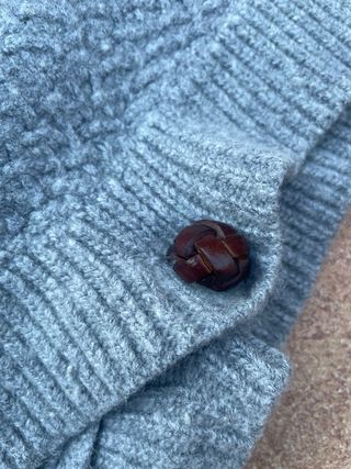 Massimo dutti poncho cashmere y lana