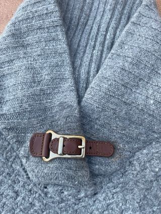 Massimo dutti poncho cashmere y lana