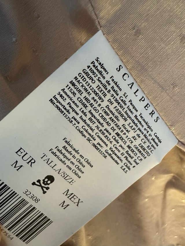 Traje de pantalón Scalpers