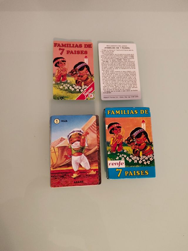 Cartas familia 7 países renfe