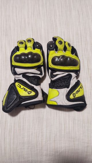 Guantes de cuero niñ@ talla 3,