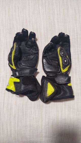 Guantes de cuero niñ@ talla 3,