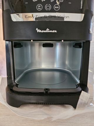 Freidora de aire y grill con ventana