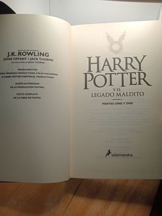 Libro Harry Potter