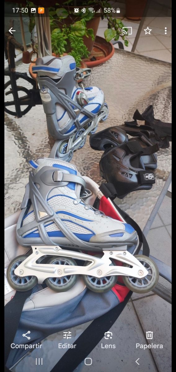 Patines en linea rollerblade