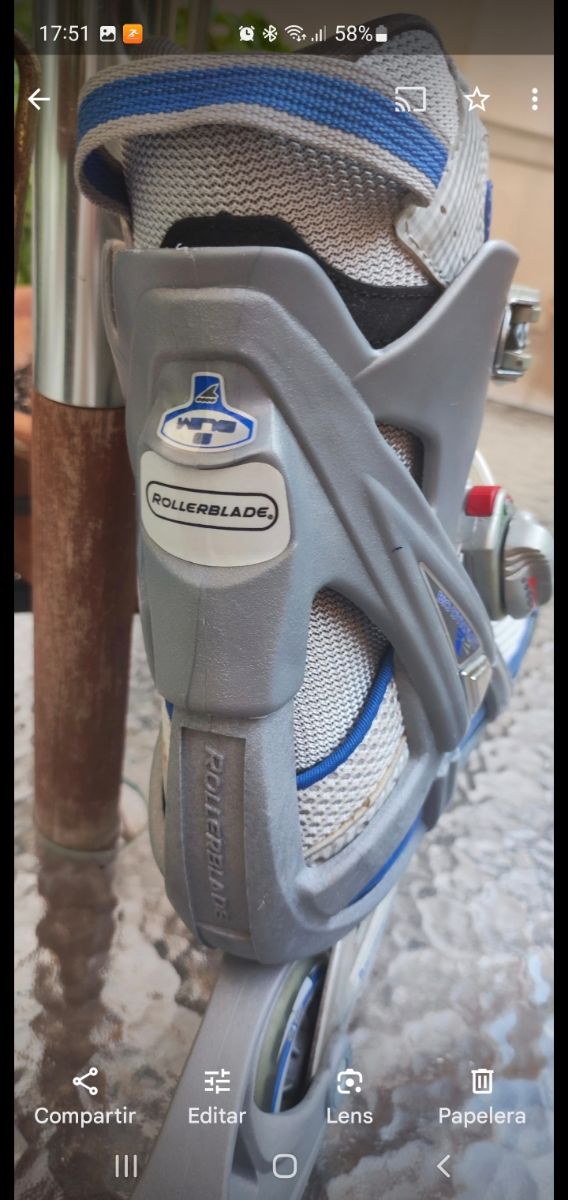 Patines en linea rollerblade