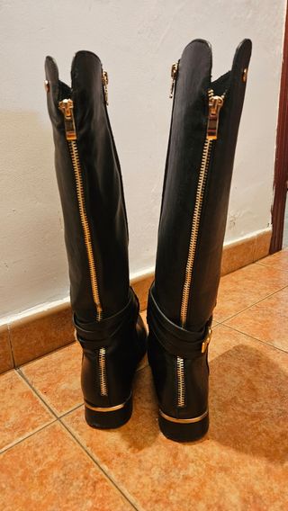 Botas mujer negras altas 
