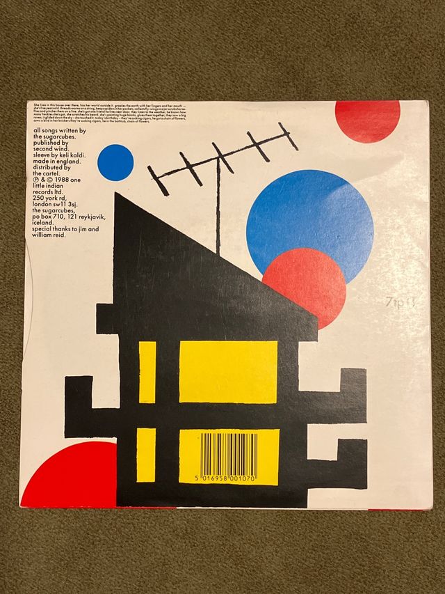 The Sugarcubes - Birthday (vinilo 7”)