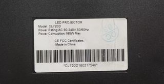 Vendo proyector HD con chromecast