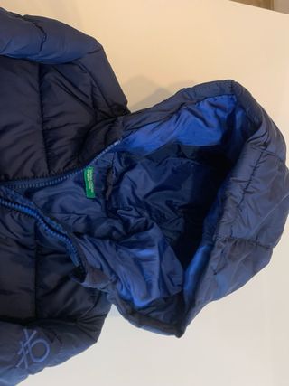 Piumino bambino Benetton 7 anni