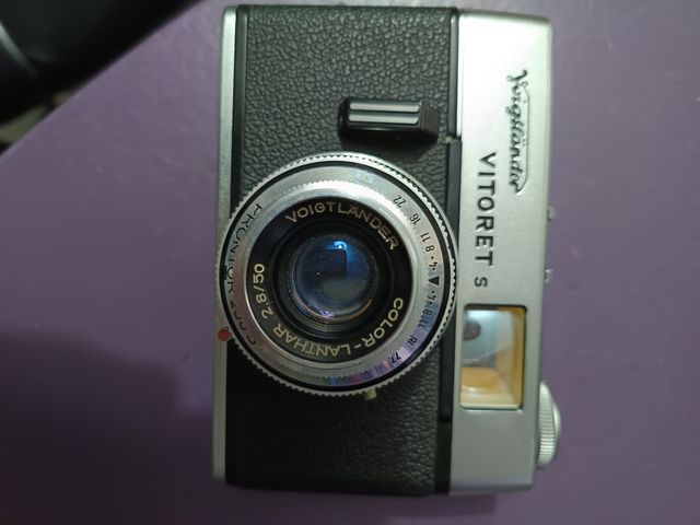 Cámara fotográfica Voigtlander Vitoret vintage