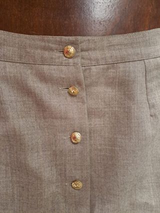 Gonna lana vintage donna 44