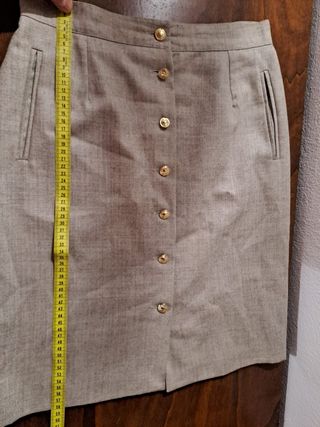 Gonna lana vintage donna 44