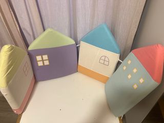Chiconeras para cuna casitas
