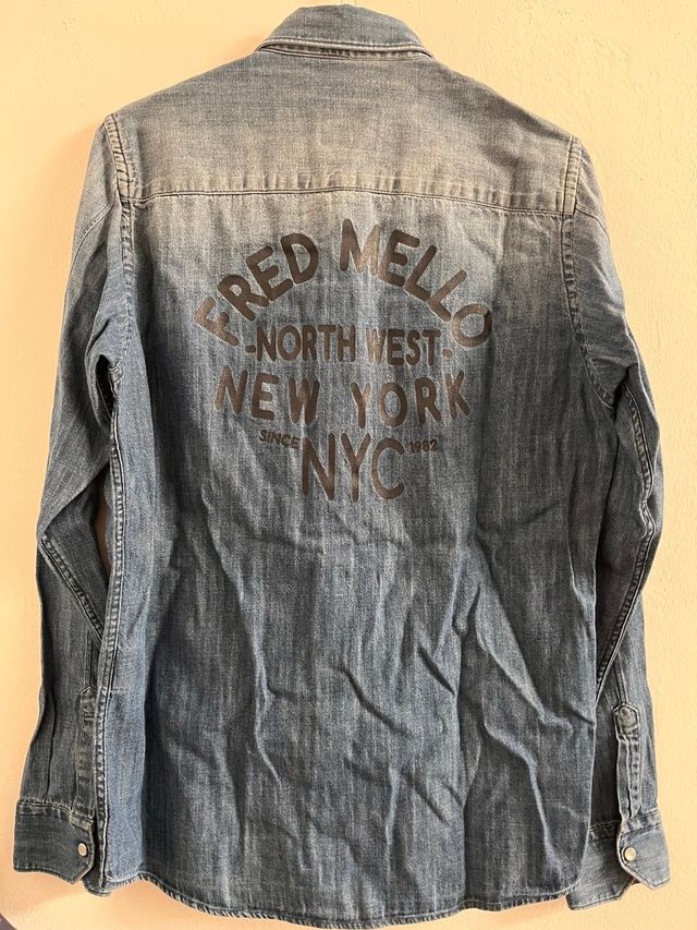 Camicia jeans unisex Fred Mello NY