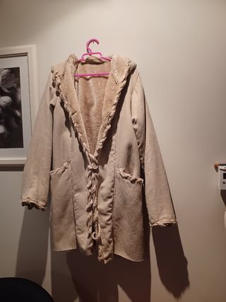 Chaqueton Beige pelo