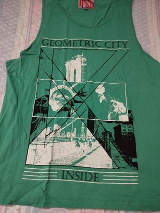 Camiseta sin mangas chico