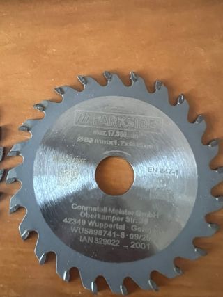 Hojas de sierra circular