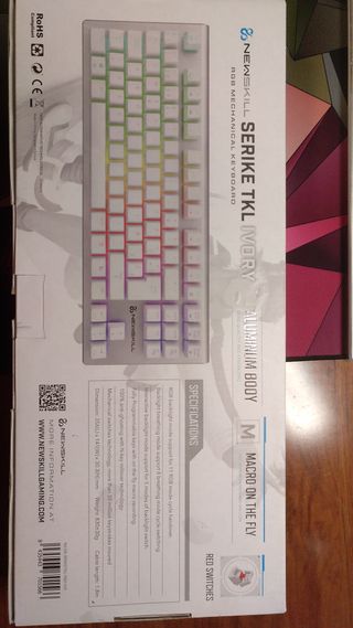 Newskill Serike TKL IVORY - Teclado mecánico