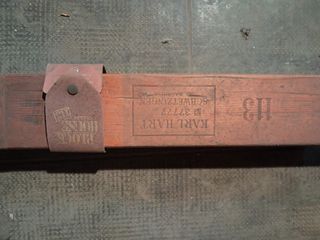 Molde prensa de madera para cigarros puros.