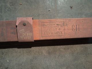 Molde prensa de madera para cigarros puros.