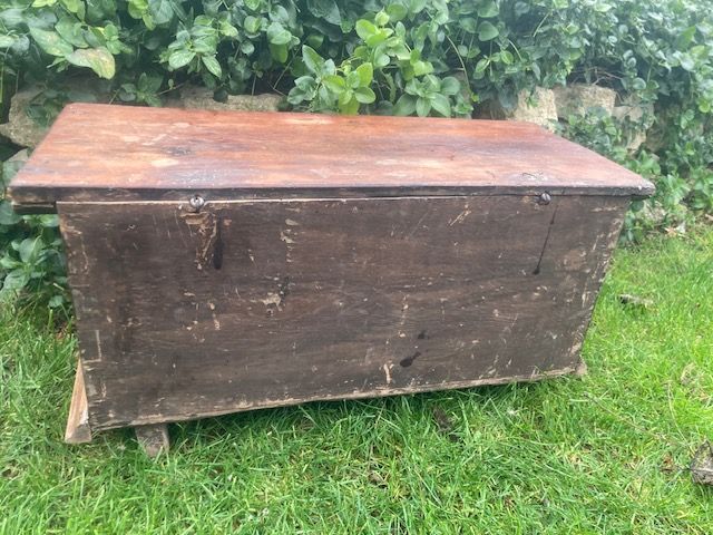 Arcón antiguo, original