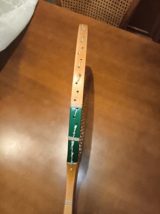 Racchetta antica in legno
