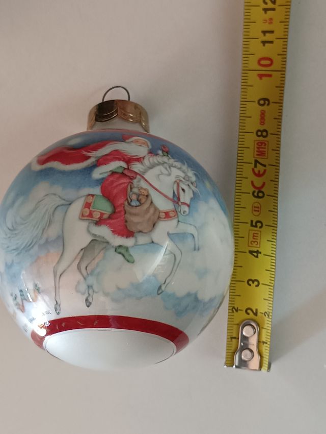 Bola colgar árbol Navidad St.Nicholas.