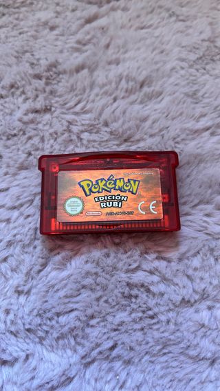 Pokemon Rubi Game Boy Advance ORIGINAL