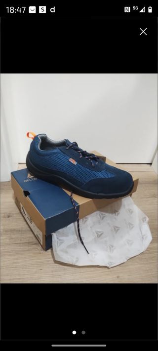 2 pares de Zapatos de seguridad talla 43