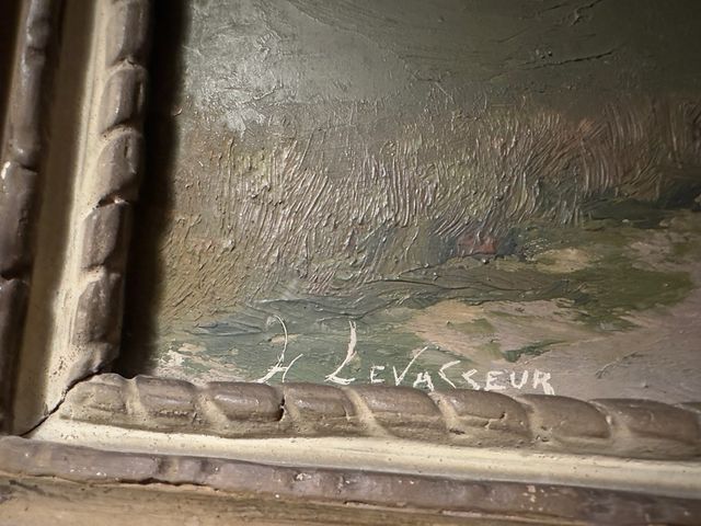 Óleo Henri Louis Levasseur