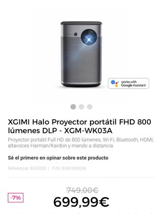 Proyector XGIMI HALO FULL HD