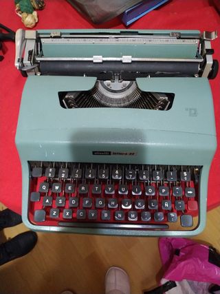 Máquina  de  escribir.