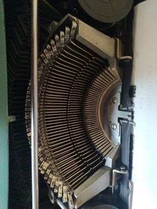 Máquina  de  escribir.