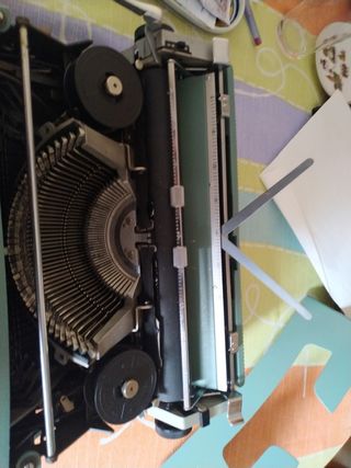 Máquina  de  escribir.