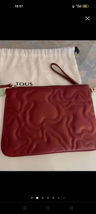 🎁 CHOLLO BOLSO DE MANO TOUS NUEVO