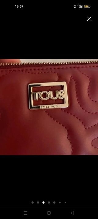 🎁 CHOLLO BOLSO DE MANO TOUS NUEVO