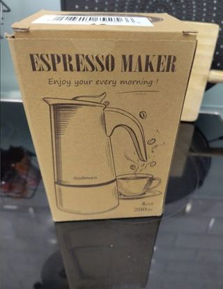 Cafetera italiana de 4tazas