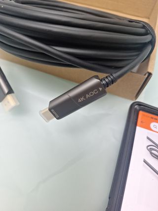 Cable usb-c a HDMI fibra óptica 15 m
