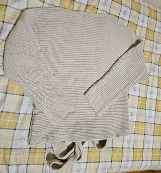 Zara jersey de punto liso lazada S