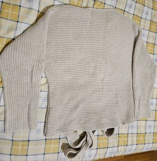 Zara jersey de punto liso lazada S