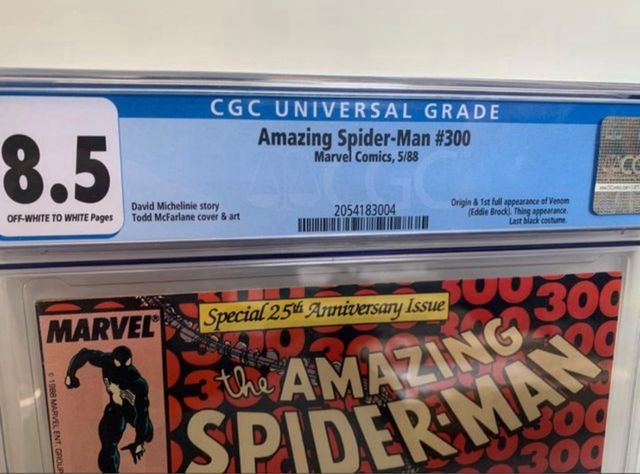 Comic Amazing Spiderman 300 CGC 8.5