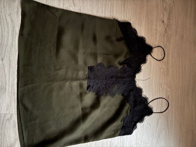 Camiseta tirantes verde 