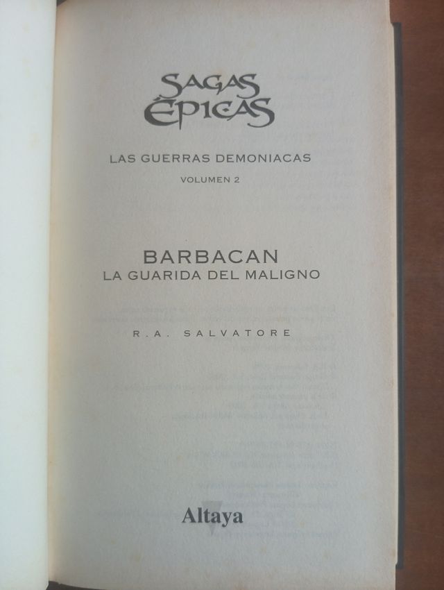 Barbacan la guarida del maligno - Guerras demoniac