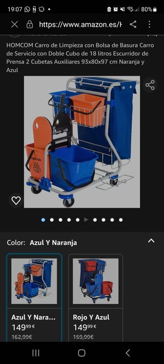 Carro de Limpieza con Bolsa