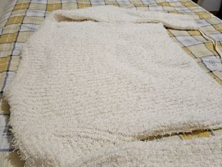 ZARA jersey efecto pelo M crudo