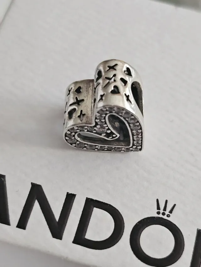 Charm Pandora Árbol Familiar+Charm Corazón