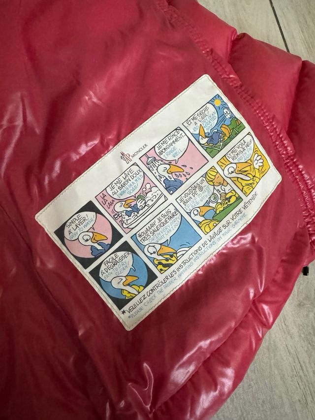 Piumino rosa #moncler