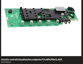 Panel de mandos de lavadora AEG - Electrolux